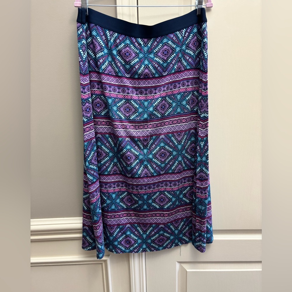 Women’s J.jill geometric print skirt